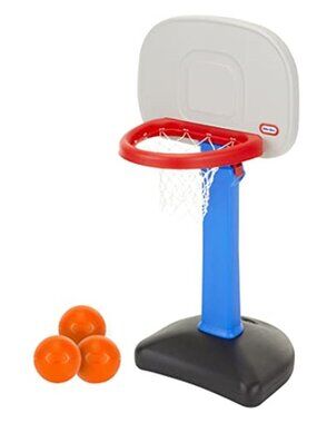 Little Tikes Easy Score Basketball Set, Blue, 3 Balls - 23.75 x 22 x 61 inches